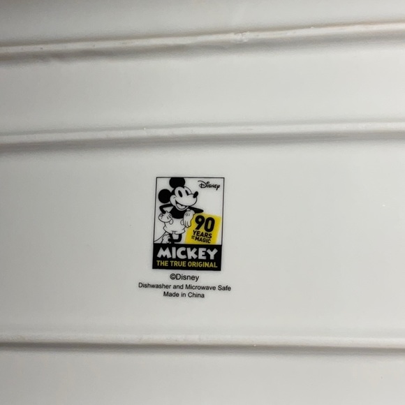 Disney Sketch Book Drawing Rectangular Platter Mickey Mouse 90th - Picture 6 of 7